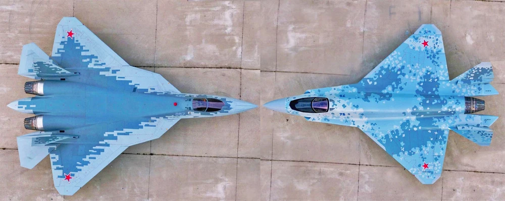 Tiêm kích Su-57 và tiêm kích mới Su-75 của Nga khác nhau thế nào? | Báo  Pháp Luật TP. Hồ Chí Minh