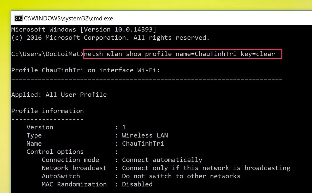 4 bước tìm lại mật khẩu Wi-Fi khi lỡ quên ảnh 4 4 bước tìm lại mật khẩu Wi-Fi khi lỡ quên