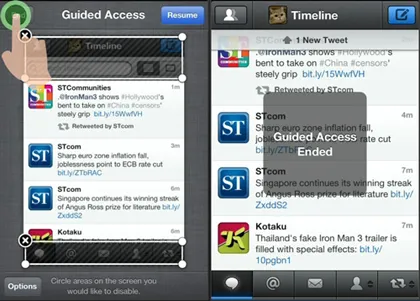 Vô hiệu hóa một vùng màn hình cảm ứng trên thiết bị iOS ảnh 9 Vô hiệu hóa một vùng màn hình cảm ứng trên thiết bị iOS ảnh 9