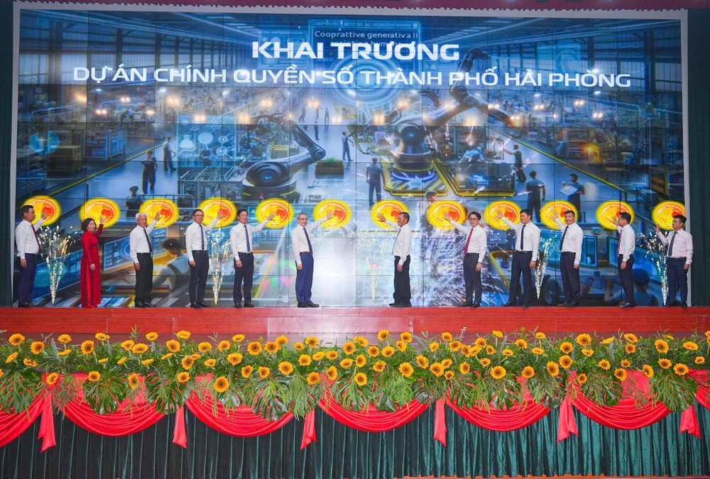 Hai Phong opens Digital Government Project