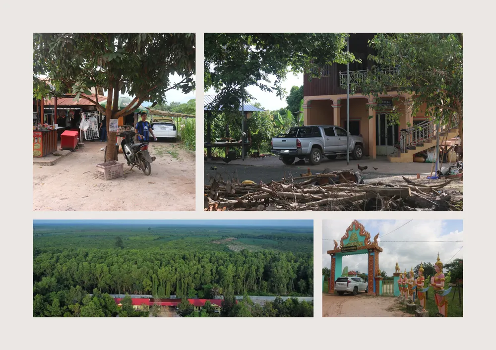 Nhiều công nhân người Campuchia làm việc tại công ty cao su Việt Nam mua được ô tô làm phương tiện di chuyển cao-su-Viet-8.png