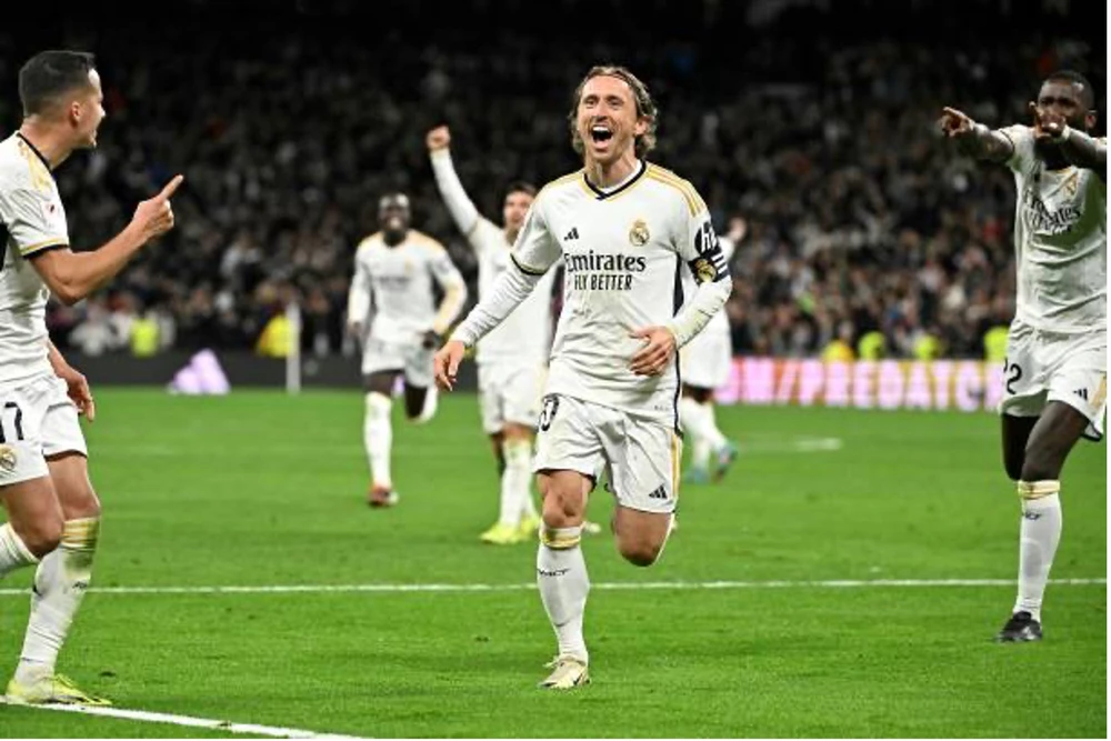 Modric giải cứu Real Madrid | Báo Pháp Luật TP. Hồ Chí Minh