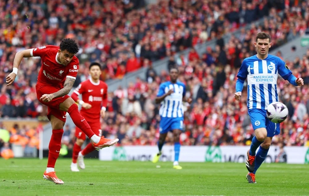 Hạ gục Brighton, Liverpool lên đỉnh Premier League | Báo Pháp Luật TP. Hồ  Chí Minh