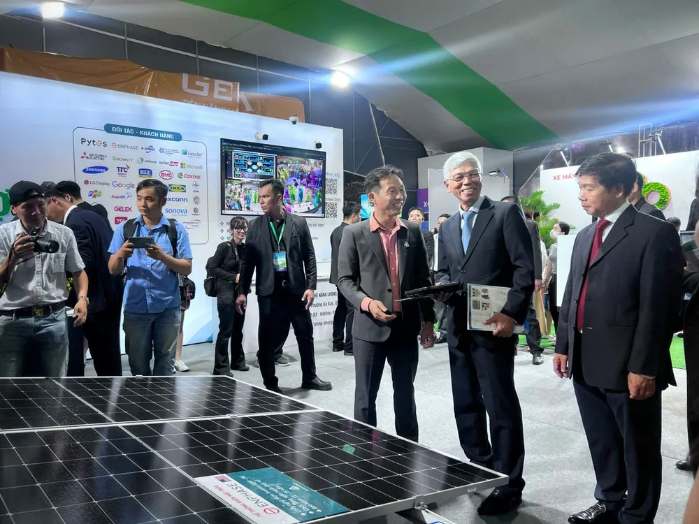 Khai mạc Không gian giới thiệu sản phẩm, dịch vụ tăng trưởng xanh TP.HCM năm 2024 ảnh 1 tăng trưởng xanh