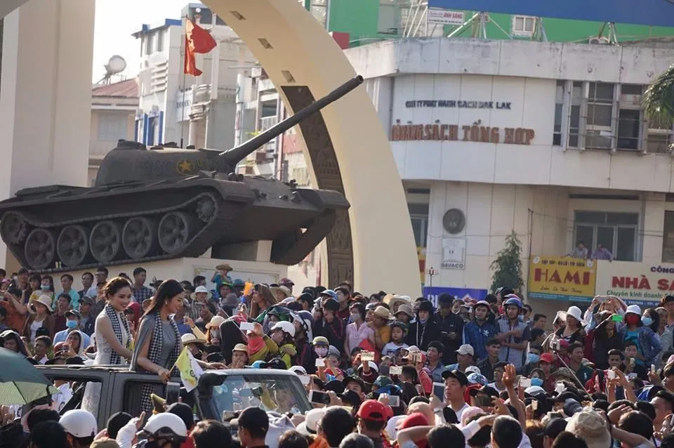 Lễ hội diễn ra tại ngã 6 trung tâm TP. Buôn Ma Thuột.