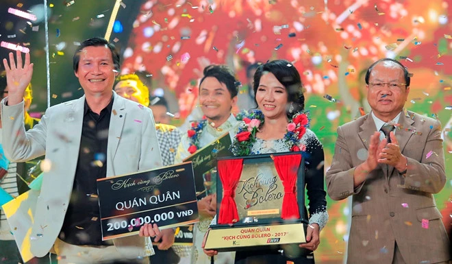 Ngoc Duyen tro thanh quan quan Kich cung Bolero, am 200 trieu dong hinh anh 1