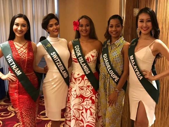 Hà Thu, Miss Earth 2017, Hoa hậu Trái đất,Hoa hậu,sao Việt