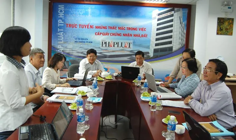 Giao lưu trực tuyến về việc cấp giấy chứng nhận nhà, đất ảnh 73