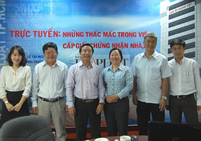 Giao lưu trực tuyến về việc cấp giấy chứng nhận nhà, đất ảnh 10