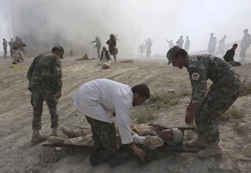  Quân đội Afghanistan tập trận độc đáo ảnh 10