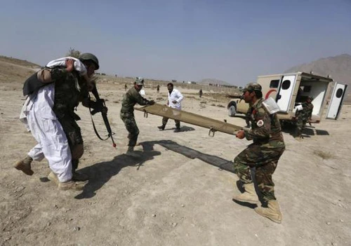  Quân đội Afghanistan tập trận độc đáo ảnh 11