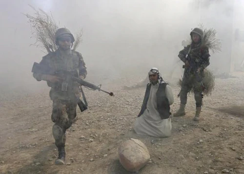  Quân đội Afghanistan tập trận độc đáo ảnh 12