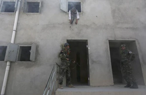  Quân đội Afghanistan tập trận độc đáo ảnh 2