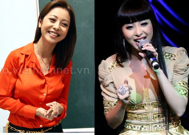 3. Jennifer Phạm và ca sĩ Thùy Linh nhóm 5 Dòng kẻ Với sự thay đổi hình ảnh hiện đại và quyến rũ hơn, nữ ca sĩ Thùy Linh của nhóm nhạc 5 Dòng Kẻ được nhận xét là bản sao của Jennifer Phạm. Ở nhiều góc chụp, trông họ như chị em.