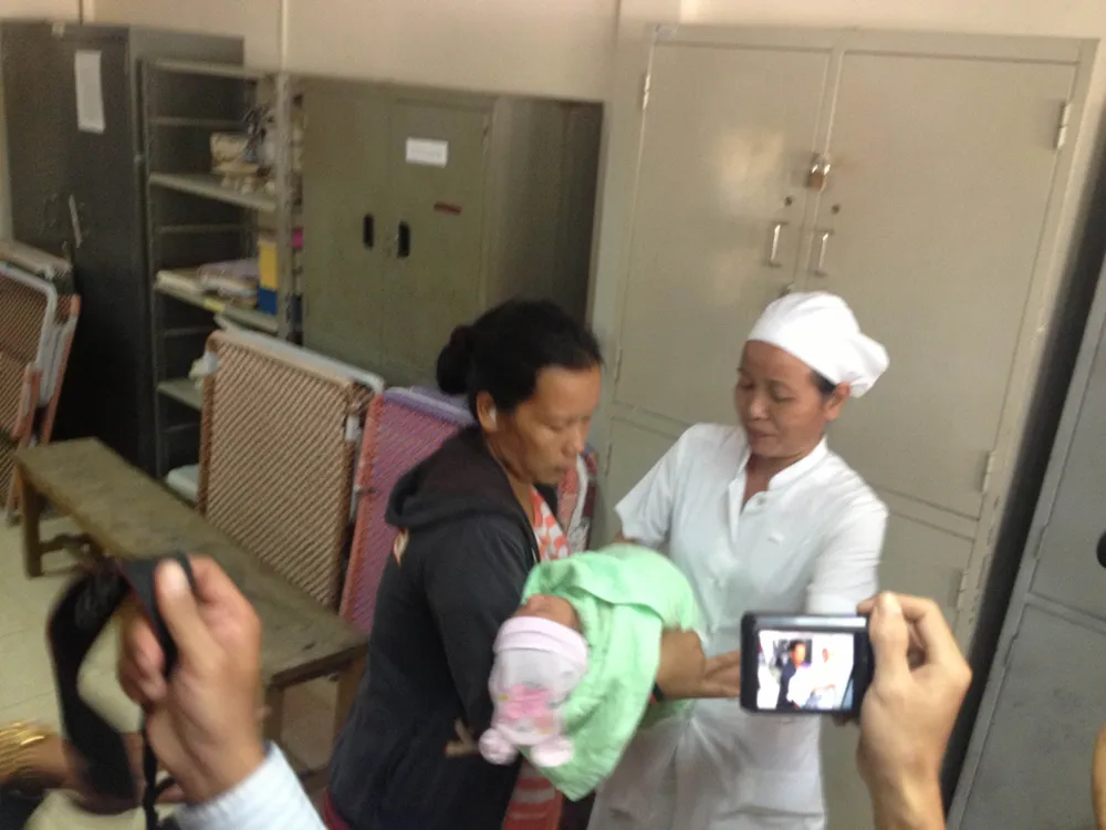 Chùm ảnh vụ trẻ sơ sinh bị bắt cóc ở BV Q.7 ảnh 6