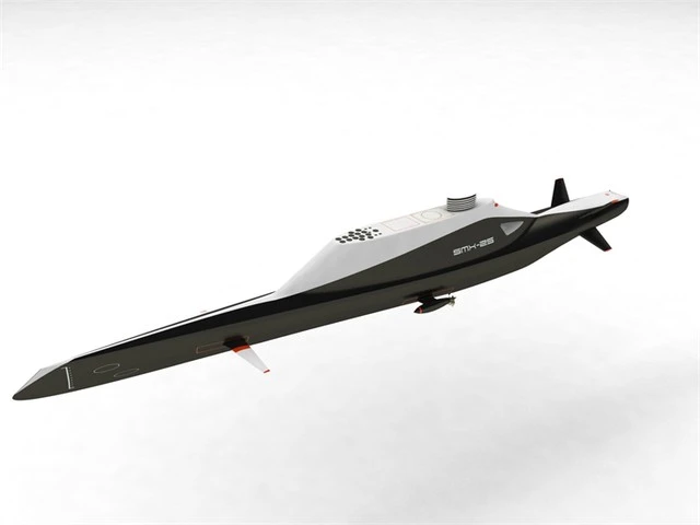 Nếu hoạt động trên mặt nước, tàu có thể đạt vận tốc 38 hải lý/h, còn khi hoạt động ngầm dưới nước thì vận tốc này có thể đạt 10 hải lý/h.