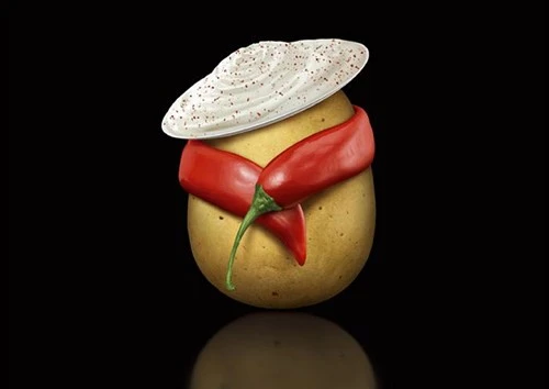 Ý tưởng quảng cáo độc đáo từ thức ăn ảnh 9