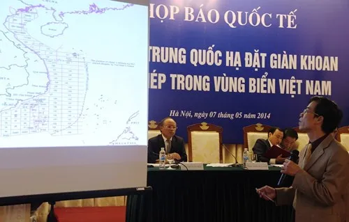 Họp báo quốc tế vụ giàn khoan trái phép HD-981: “Mọi sự chịu đựng đều có giới hạn!“ ảnh 3 Họp báo quốc tế vụ giàn khoan trái phép HD-981: “Mọi sự chịu đựng đều có giới hạn!“ ảnh 3