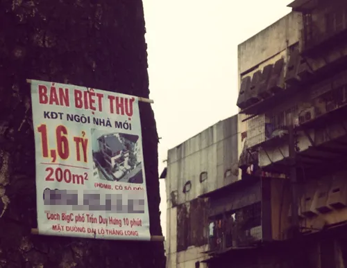 Chiêu quảng cáo lừa làm loạn giá chung cư ảnh 1 Nhiều quảng cáo hấp dẫn nhưng giá thực tế lại khác hẳn. (Ảnh: D.Anh)
