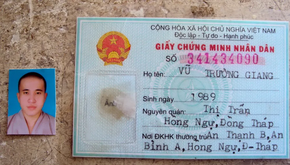 Dùng CMND của người khác giả nhà sư đi lừa đảo ảnh 1