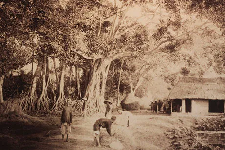 Một góc làng quê thế kỷ 19