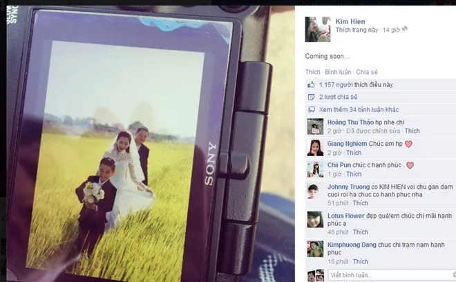 Chồng sắp cưới của Kim Hiền làm việc trong lĩnh vực truyền thông và hơn cô 5 tuổi. Họ quen nhau khi Kim Hiền quay quảng cáo cho công ty của Andy. Để chuẩn bị cho mái ấm sắp tới, cặp đôi chuyển về căn hộ cao cấp ở trung tâm Sài Gòn, cậu bé Sonic cũng chuyển sang gọi Andy là ba. 