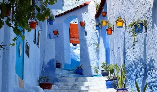 Mê cung xanh ở thị trấn cổ Chefchaouen ảnh 3