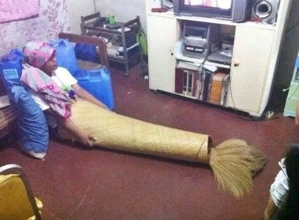 Giới trẻ châu Á "sốt" trào lưu chụp ảnh "nàng tiên chổi" ảnh 11