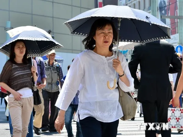 15 người chết, hơn 8.000 người vào viện vì nắng nóng ở Nhật ảnh 1 15 người chết, hơn 8.000 người vào viện vì nắng nóng ở Nhật ảnh 1