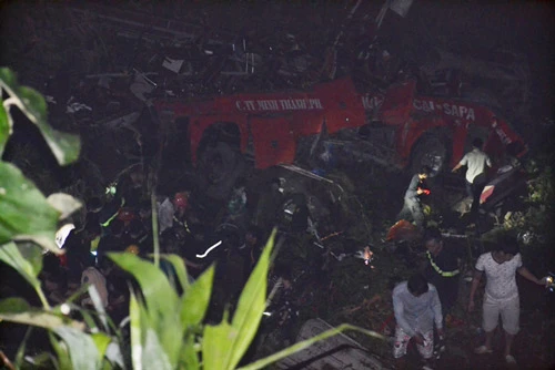 xe khách, Lào Cai, bị nạn, vực sâu