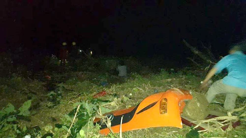 xe khách lao xuống vực gần Sa Pa