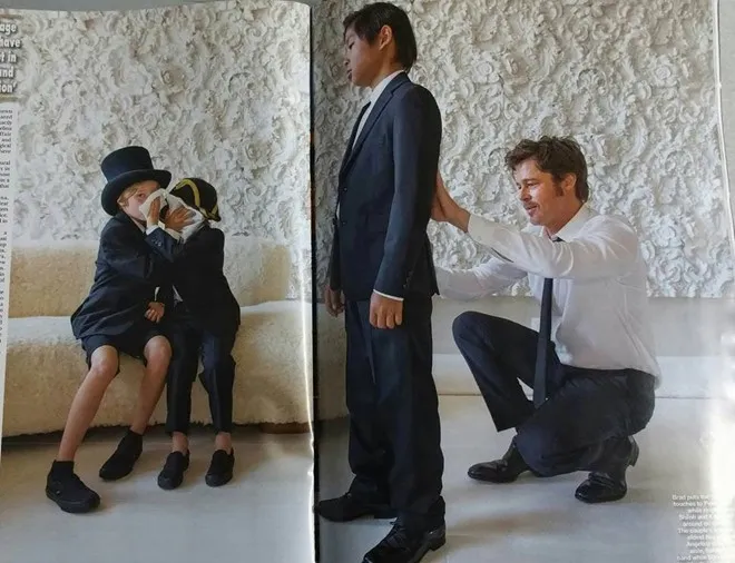 Lộ thêm ảnh cưới tuyệt đẹp của Angelina Jolie và Brad Pitt