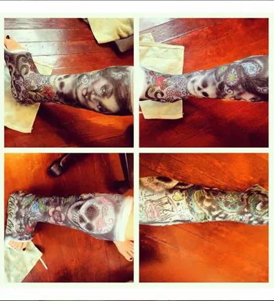 Nghệ thuật trên những cánh tay gãy ảnh 16