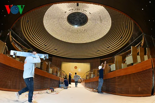 Những hình ảnh đầu tiên của công trình Nhà Quốc hội ảnh 11