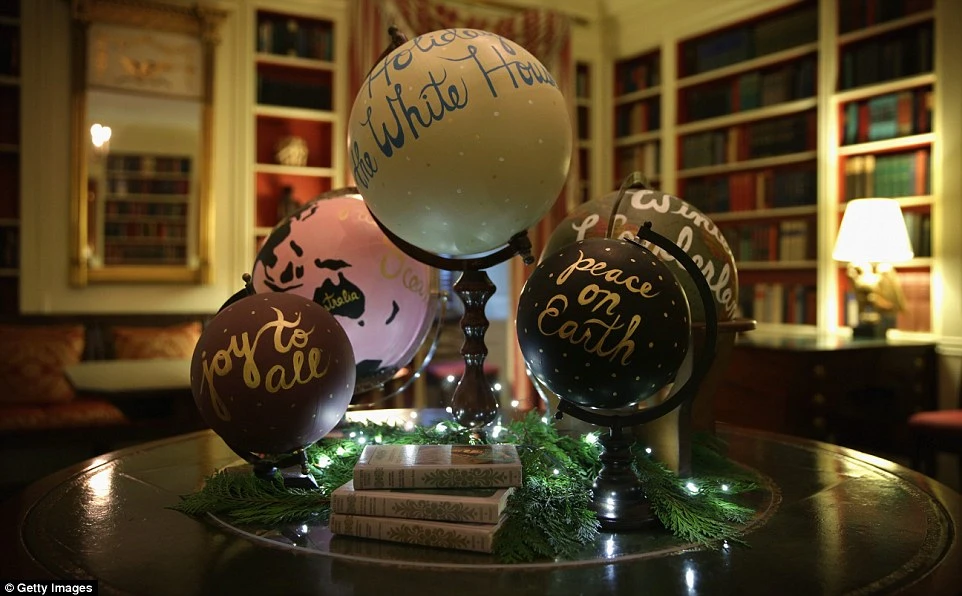 Nhà trắng trang trí noel như thế nào? ảnh 14 Nhà trắng trang trí noel như thế nào? ảnh 14