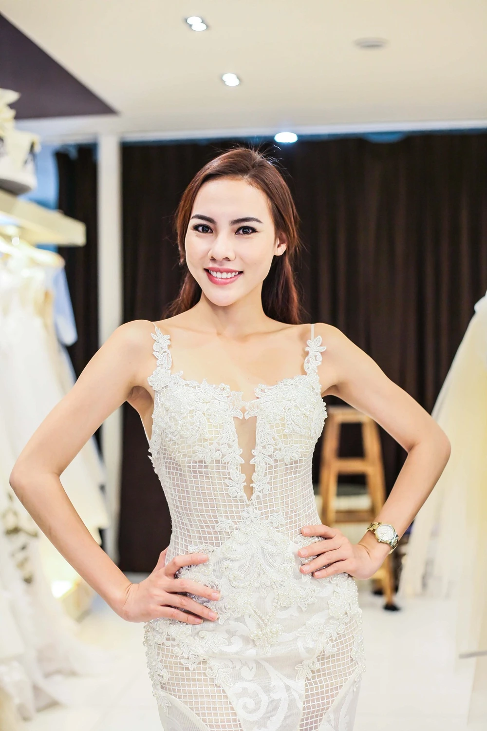 Lệ Quyên mặc gì dự thi hoa hậu? ảnh 8 Lệ Quyên mặc gì dự thi hoa hậu? ảnh 8