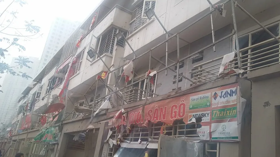 Chùm ảnh hiện trường vụ nổ kinh hoàng ở Văn Phú - Hà Đông ảnh 8