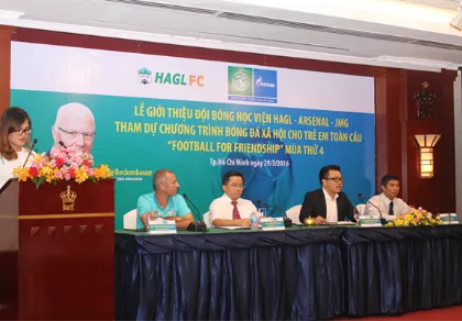 U-14 học viện HAGL-Arsenal JMG đến Milan thi đấu ảnh 1