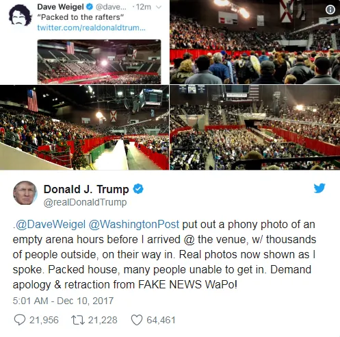 Ông Trump chỉ trích báo đài Mỹ liên tiếp đưa tin sai ảnh 2