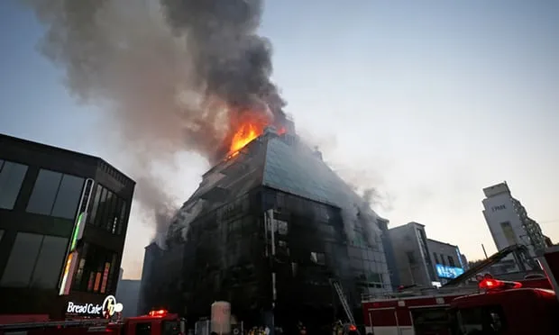 Cháy lớn tại Hàn Quốc, 29 người thiệt mạng ảnh 2 Cháy lớn tại Hàn Quốc, 29 người thiệt mạng ảnh 2