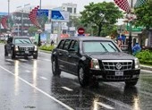 Clip: Cadillac One của Tổng thống Mỹ trên phố Đà Nẵng