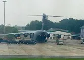 C-17 đưa xe 'Quái thú' của ông Trump đến Hà Nội