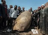 Giải mã bí ẩn vòng cổ 29 triệu năm của Pharaoh Tutankhamun ảnh 4 Ai Cập: Tìm thấy nhiều mảnh tượng Pharaoh 2.500 năm tuổi