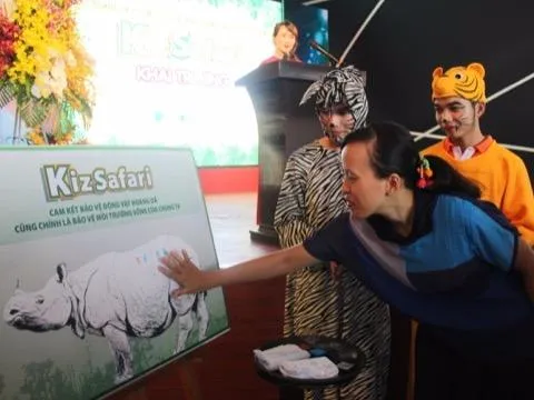 lưu dấu vân tay bảo vệ tê giác