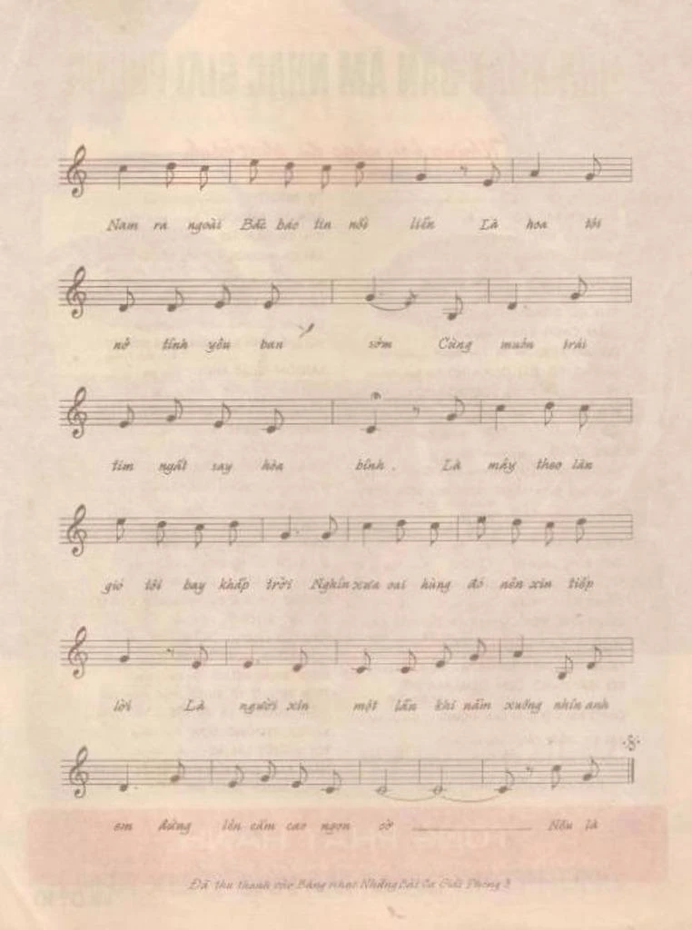 Cùng muôn trái tim ngất say hoà bình"