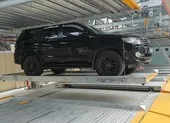 Những công đoạn cuối của bãi đỗ xe lắp ghép công nghệ Nhật