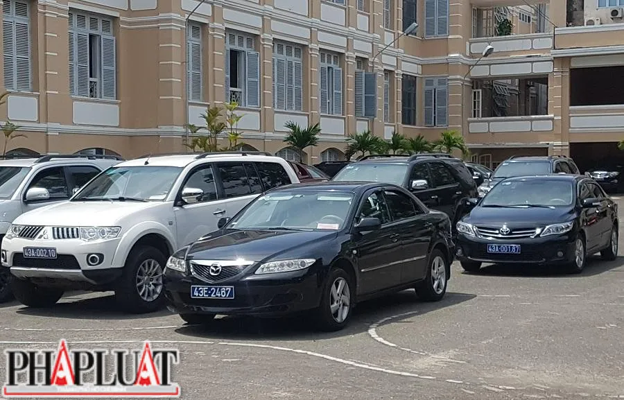 Xe công vụ tại Đà Nẵng. Ảnh minh họa: TẤN VIỆT