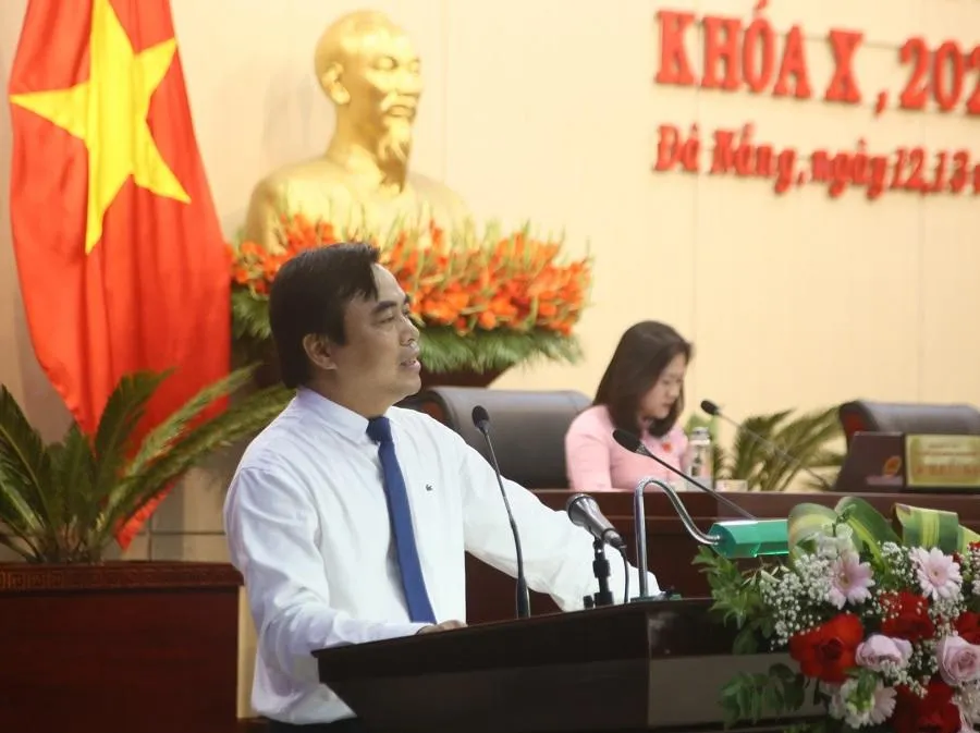 Giám đốc Sở TN&amp;MT Đà Nẵng Tô Văn Hùng. Ảnh: TẤN VIỆT