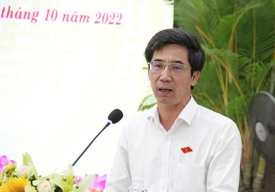 Ông Trần Chí Cường, Phó Trưởng đoàn chuyên trách đoàn ĐBQH TP Đà Nẵng. Ảnh: TẤN VIỆT