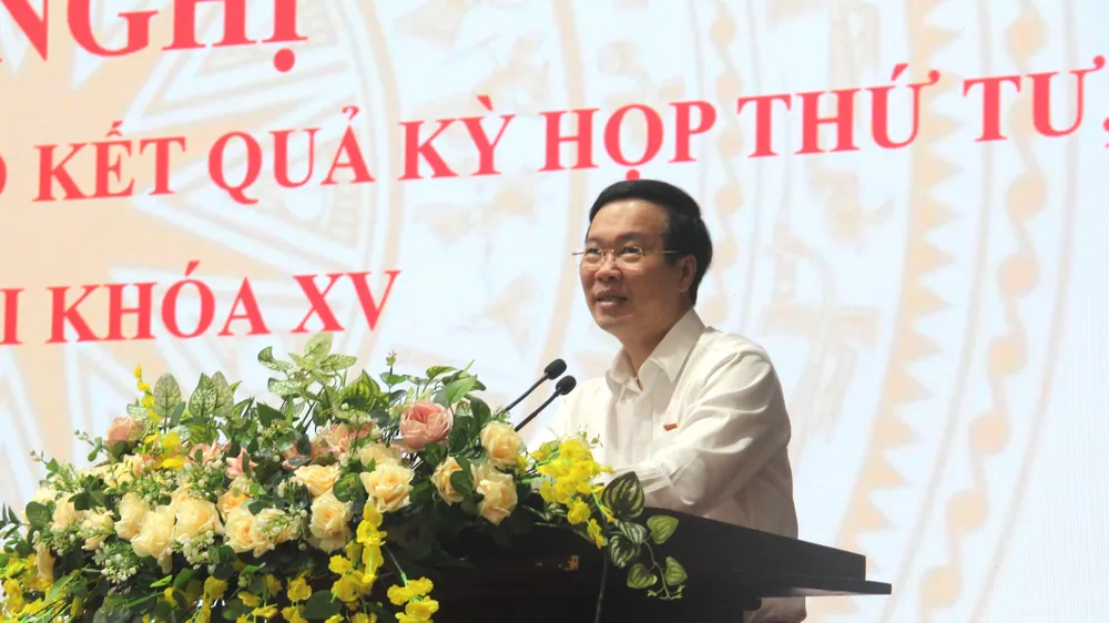 Thường trực Ban Bí thư Võ Văn Thưởng. Ảnh: VT TẤN VIỆT